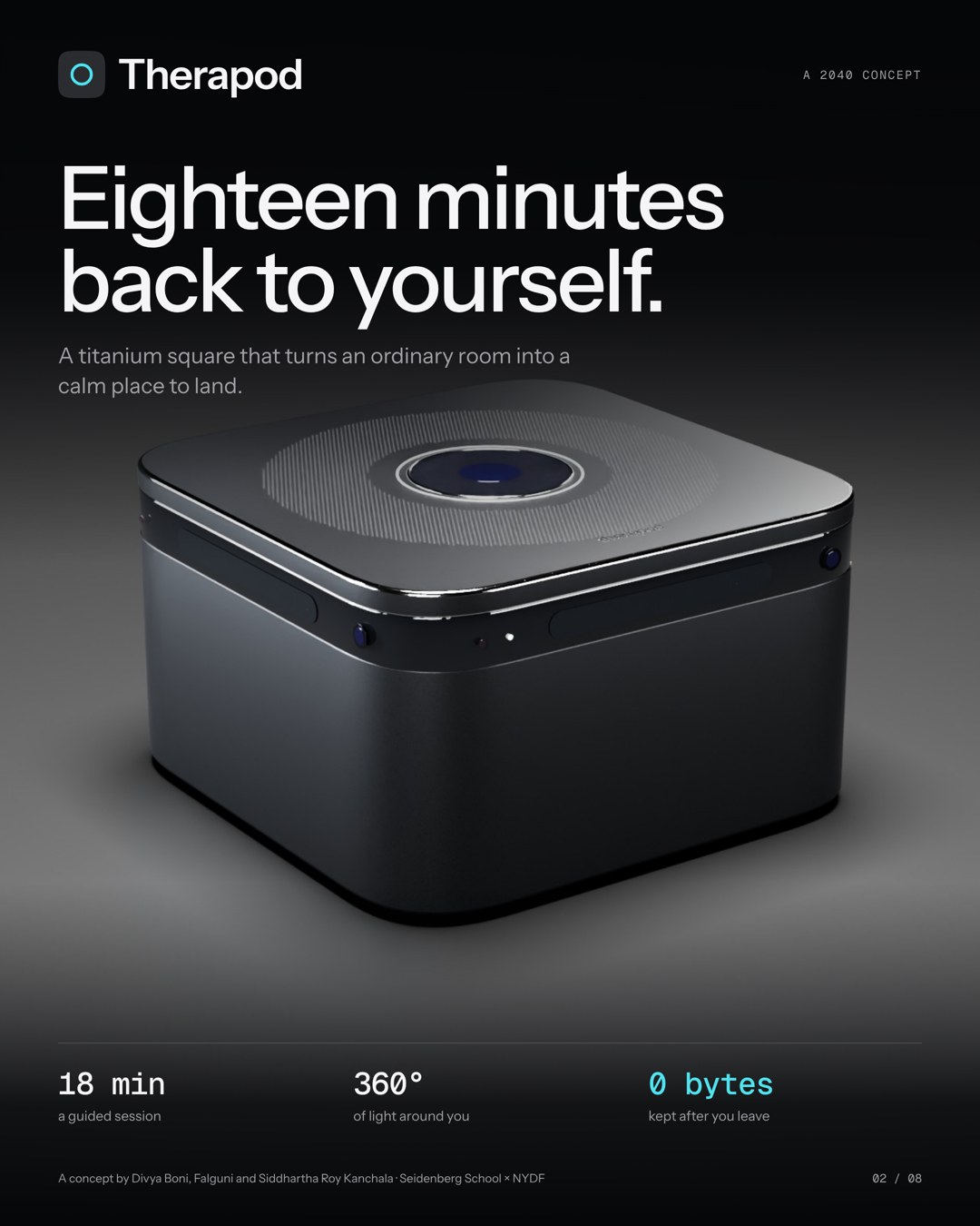 Poster: Eighteen minutes back to yourself